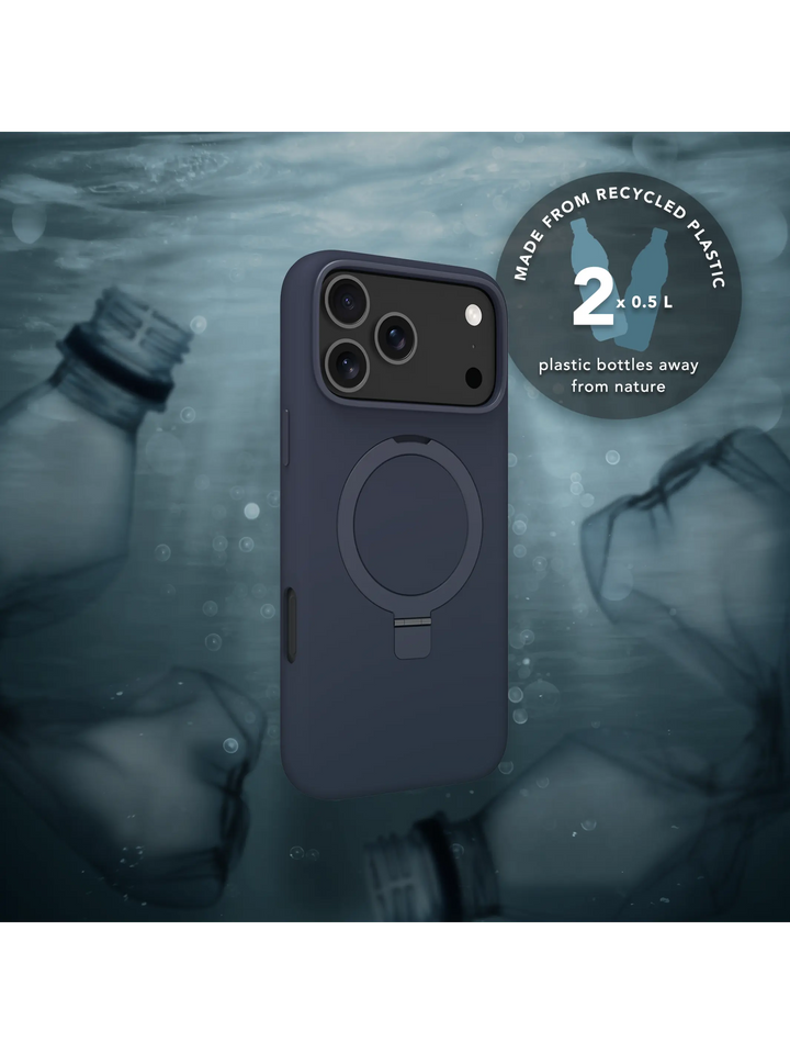 Roskilde MagSafe Kickstand ICON - iPhone 18 Pro Max/17 Pro Max - Deep Water