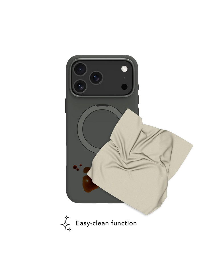 Roskilde MagSafe Kickstand ICON - iPhone 17 Pro Max - Wald Schatten
