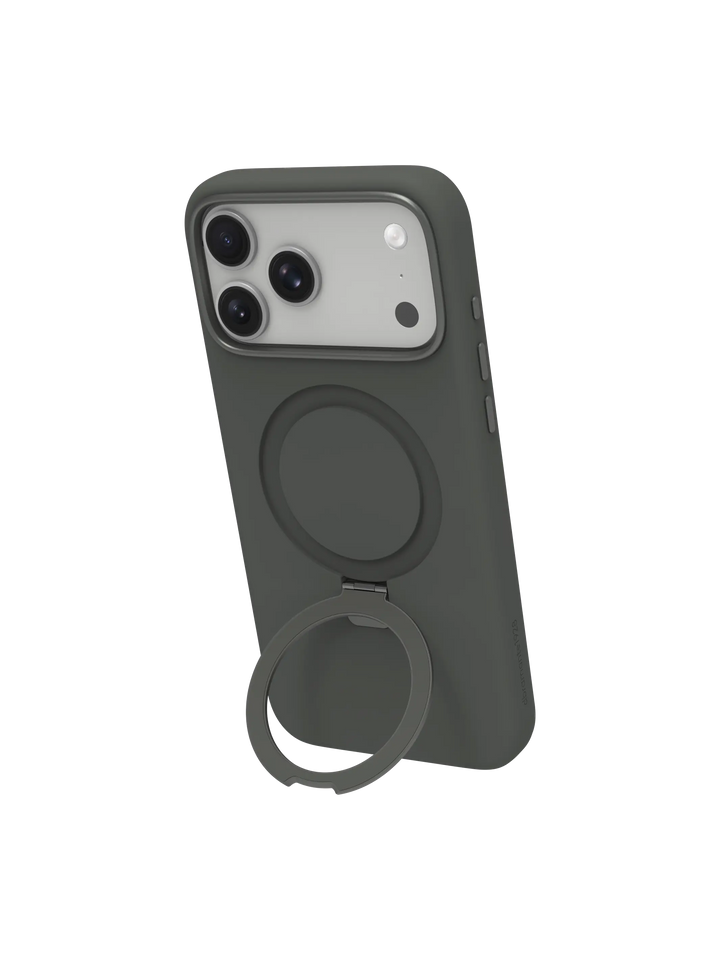 Roskilde MagSafe Kickstand ICON - iPhone 17 Pro Max - Wald Schatten