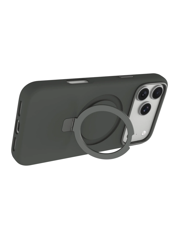 Roskilde MagSafe Kickstand ICON - iPhone 17 Pro Max - Wald Schatten