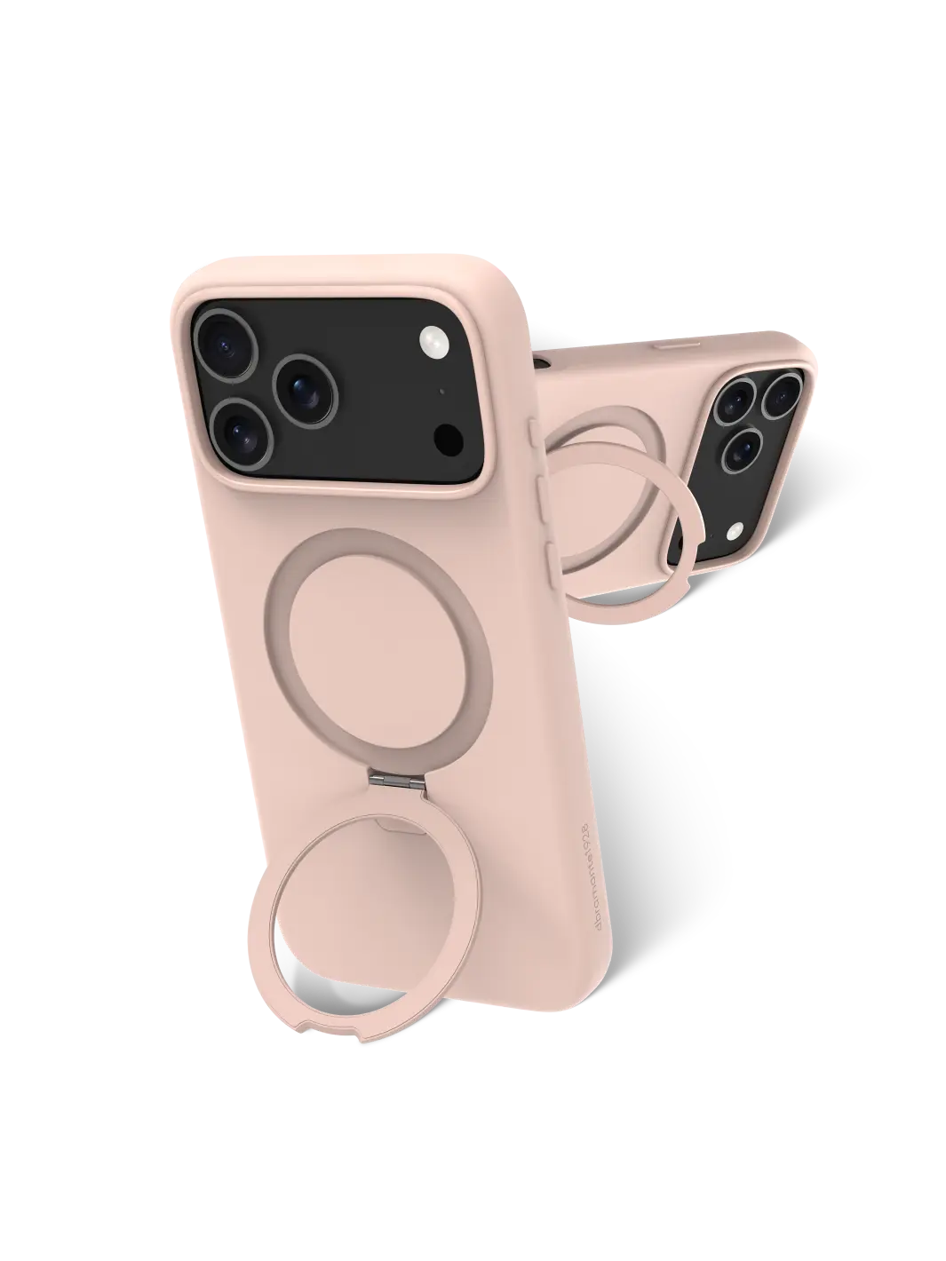 Roskilde MagSafe Kickstand ICON - iPhone 17 Pro Max - Pink Sand Phone Case