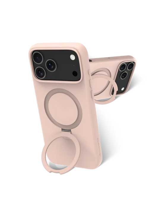 Roskilde MagSafe Kickstand ICON - iPhone 17 Pro Max - Pink Sand Phone Case