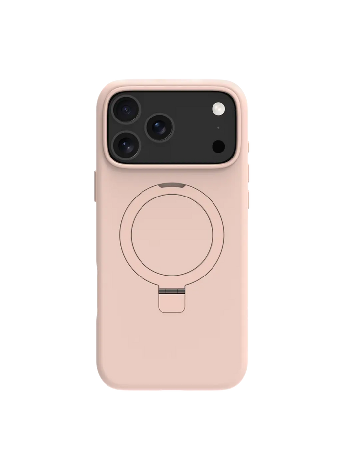 Roskilde MagSafe Kickstand ICON - iPhone 17 Pro Max - Pink Sand Phone Case