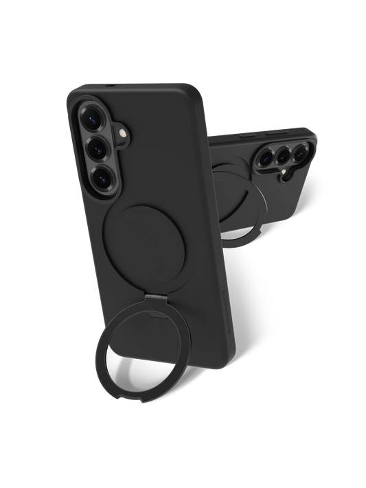 Roskilde Magnet Kickstand ICON - Galaxy S26 - Midnight Phone Case