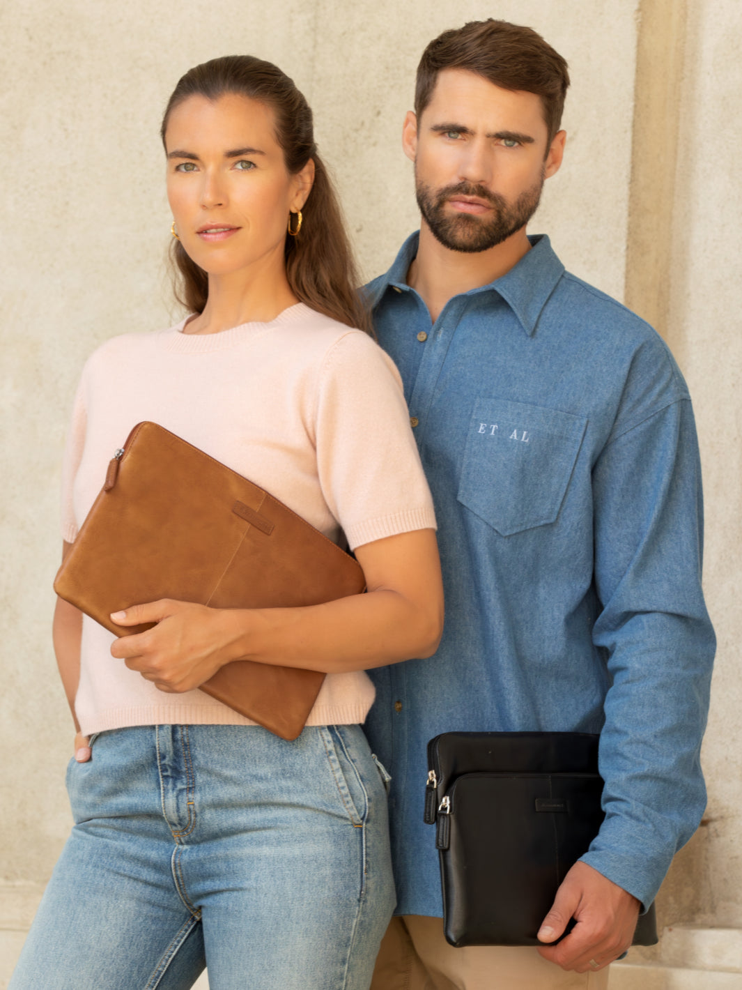Skagen Pro - MacBook Pro 14"/up to 14” Laptop - Tan Computer Sleeve