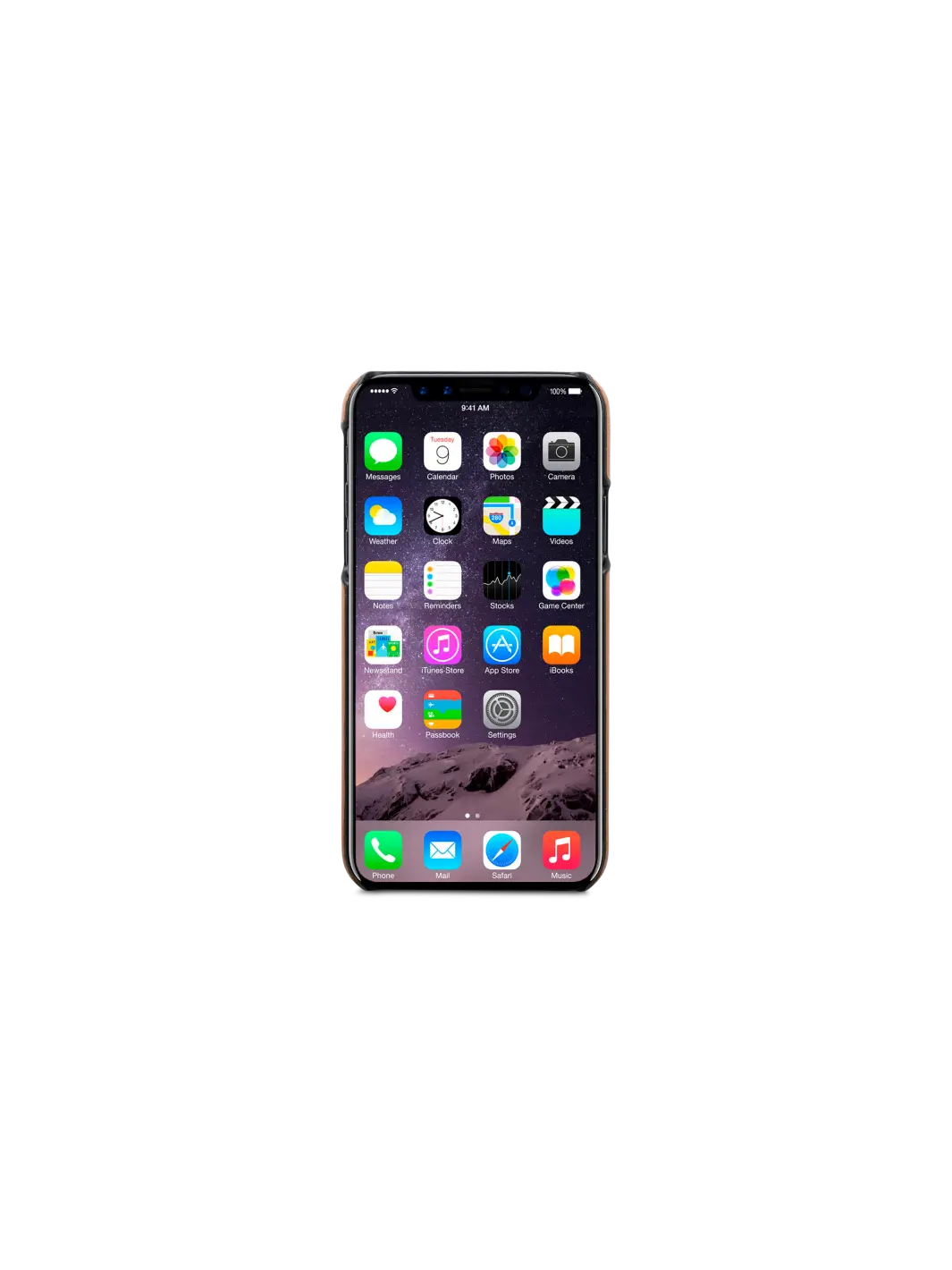 Tune - iPhone X/Xs - Brun