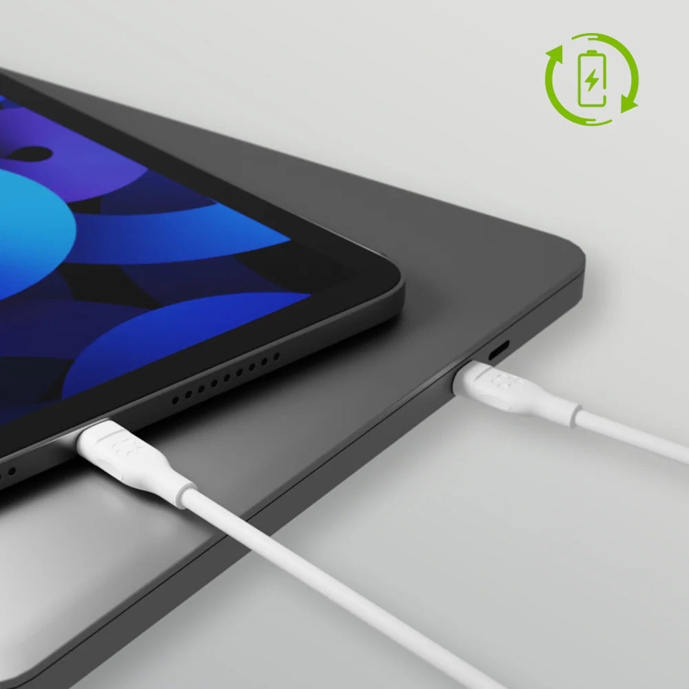 Fast charge and sync with re-charge recycled cables