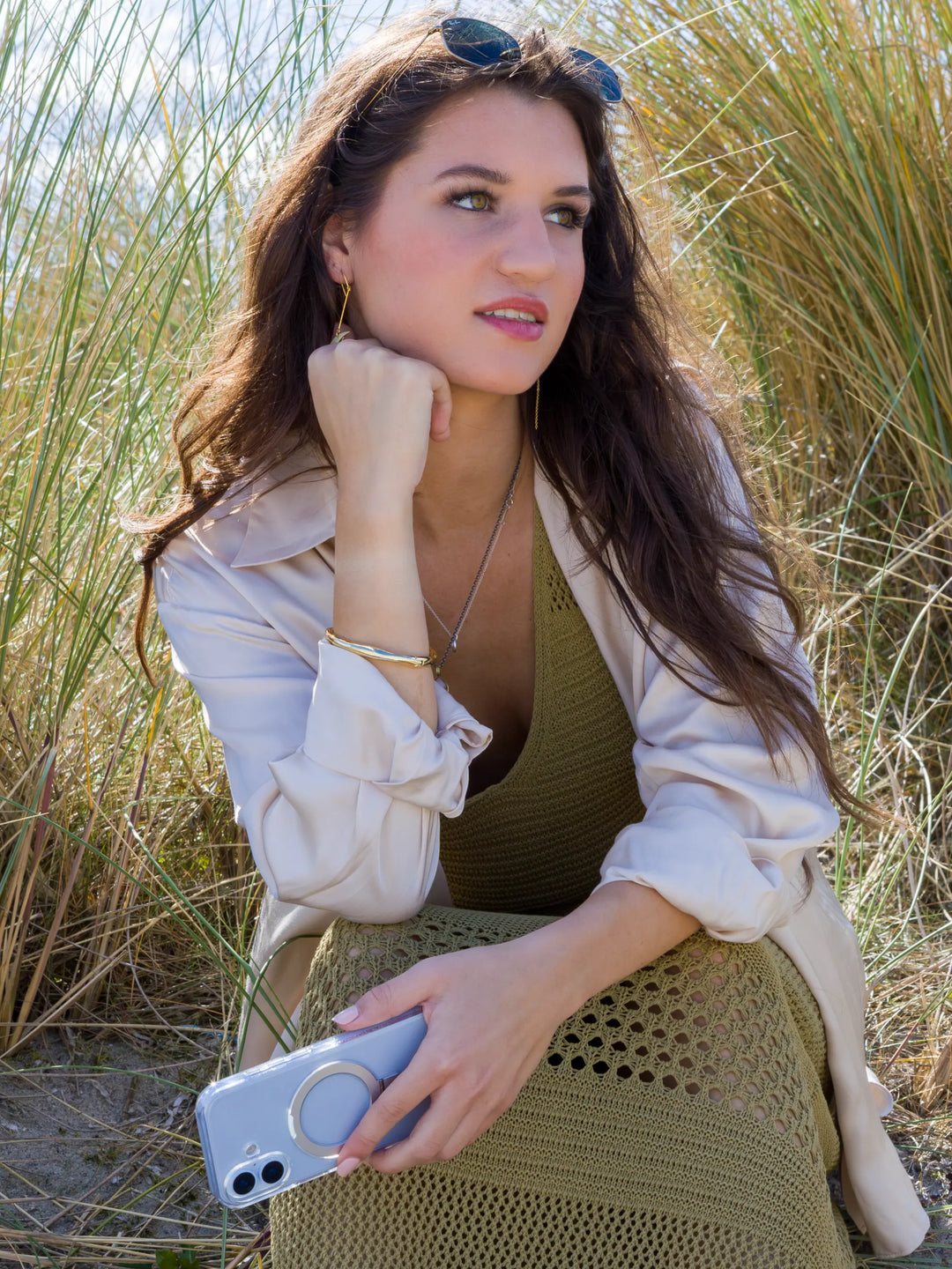 Iceland Ultra D3O MagSafe Kickstand - iPhone 17 - Clear Phone Case